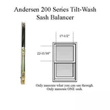 Andersen 200 Series Tilt-Wash Double Hung Sash Balancer - M746