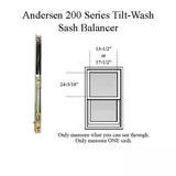 Andersen 200 Series Tilt-Wash Double Hung Sash Balancer - M649