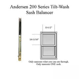 Andersen 200 Series Tilt-Wash Double Hung Sash Balancer - M936