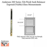 Andersen 200 Series Tilt-Wash Double Hung Sash Balancer - M440