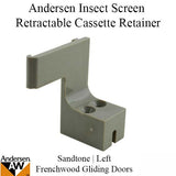 Andersen Frenchwood Gliding Doors - Cassette Retainer - Insect Screen Retractable - LH