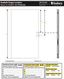 Endura Ultimate Slide Bolt Astragal System