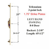 TRILENNIUM 3000, 65-9/16, 8-0 DOOR, LHIS, WITH 1.75 STRIKE