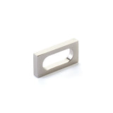 Schaub Cafe Cabinet Pull - Modern Oval Slot - 3-1/2"cc