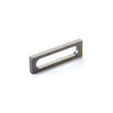 Schaub Cafe Cabinet Pull - Modern Oval Slot - 3-1/2"cc