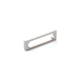 Schaub Cafe Cabinet Pull - Modern Oval Slot