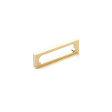 Schaub Cafe Cabinet Pull - Modern Oval Slot