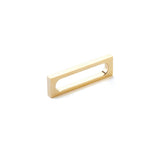 Schaub Cafe Cabinet Pull - Modern Oval Slot - 5"cc