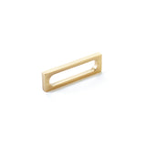 Schaub Cafe Cabinet Pull - Modern Oval Slot