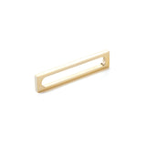 Schaub Cafe Cabinet Pull - Modern Oval Slot - 5"cc