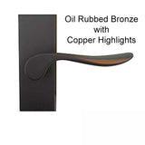 Marvin Active Keyed Hinged Door Trim, Multipoint Lock - Oil Rubbed Bronze