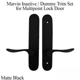 Marvin Inactive / Dummy Trim for Passive door - Matte Black