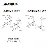 Marvin Inactive / Dummy Trim for Passive door - Matte Black