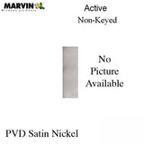 Marvin Contemporary Non-Keyed Handle, Ultimate Sliding French Door - Satin Nickel PVD