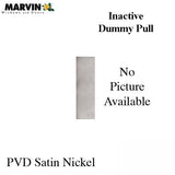 Marvin Contemporary Passive Handle, Ultimate Sliding French Door - Satin Nickel PVD