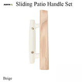 Marvin, Sliding Patio Door Complete Handle Set, Beige