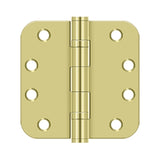 4"x 4"x 5/8" Radius Hinge, HD, Ball Bearings