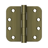 4"x 4"x 5/8" Radius Hinge, HD, Ball Bearings