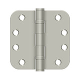 4"x 4"x 5/8" Radius Hinge, HD, Ball Bearings