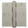 Baldwin 3-1/2" Wide Plain Bearing Square Corner Mortise Door Hinge from the Estate Collection - Single Hinge