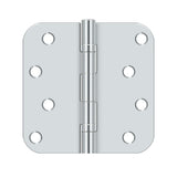 4" x 4" x 5/8" Radius Hinge, Ball Bearings