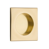 Emtek 2213 Square Brass Flush Pulls (2-1/2" x 2-1/2")