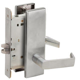 Schlage L9010 06N Passage Latch Mortise Set, 06 Lever, N Escutcheon