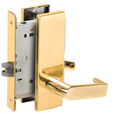 Schlage L9010 06N Passage Latch Mortise Set, 06 Lever, N Escutcheon