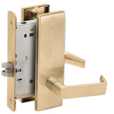 Schlage L9010 06N Passage Latch Mortise Set, 06 Lever, N Escutcheon