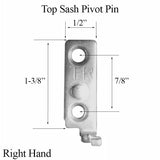 Top Sash Pivot Pin Right Hand