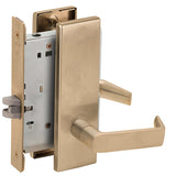 Schlage L9010 06N Passage Latch Mortise Set, 06 Lever, N Escutcheon