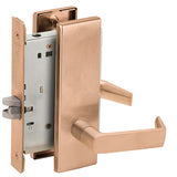 Schlage L9010 06N Passage Latch Mortise Set, 06 Lever, N Escutcheon