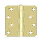 4" x 4" x 1/4" Radius Hinge, Residential