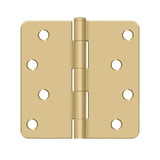 4" x 4" x 1/4" Radius Hinge, Residential