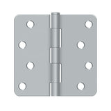 4" x 4" x 1/4" Radius Hinge, Residential