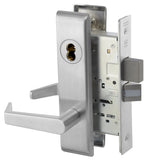 Accentra (formerly Yale)  AUCN 8811-2FL Classroom Intruder Deadbolt Mortise Lock with Augusta Lever, CN Escutcheon