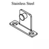 Keeper, Multipoint lock strike for Marvin casement windows - Stainless Steel