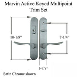 Marvin Active Keyed Multi-point Lock Trim for Hinged Door - Oil Rubbed Bronze PVD