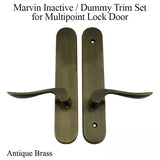 Marvin Inactive / Dummy Trim for Passive door - Antique Brass