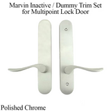 Marvin Inactive / Dummy Trim for Passive door - Polished Chrome