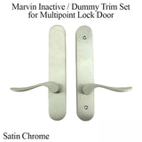 Marvin Inactive / Dummy Trim for Passive door - Satin Chrome