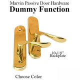 Marvin Inactive / Dummy Trim for Passive door - PVD Brass