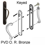 Marvin Active Keyed, Ultimate Sliding French Door wide Trim - PVD Oil Rubbed Bronze