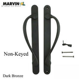 Marvin Center Thumb Traditional Active Non-Keyed Narrow plate - Dark Bronze