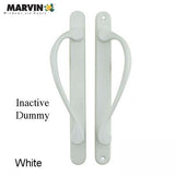 Marvin Inactive / Dummy Narrow Sliding Door Handle - White