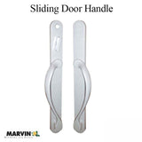 Marvin Narrow Traditional, Non-Keyed Sliding Patio Door Handle - White