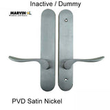 Marvin Inactive / Dummy Trim for Passive door - PVD Satin Nickel