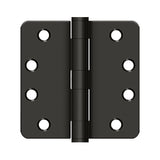 4" x 4" x 1/4" Radius Hinge, HD