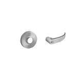 Sargent 28-10U93-LP-US3 10 Line Single Lever Trim, L Rose, P Lever, US3/605 Bright Brass Finish