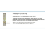 Emtek EMP4819 Lausanne Single Cylinder Entrance Handleset - Brass Tubular - EMPowered Upgrade